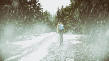 Wandern bei Regen