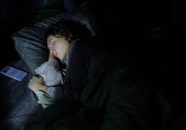 Schlafen im Dunklen